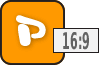 Proporção de 16:9